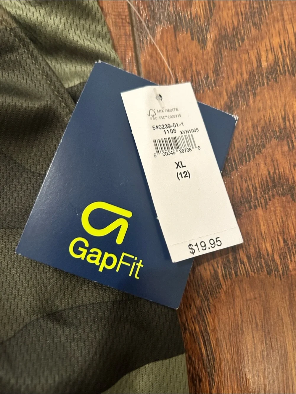 GAP kids  Camo Athletic Shorts in Olive and Dark Green
